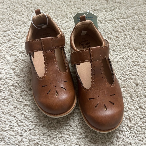 Stride Rite Brown Leather Mary Jane Size 13 - Picture 1 of 5